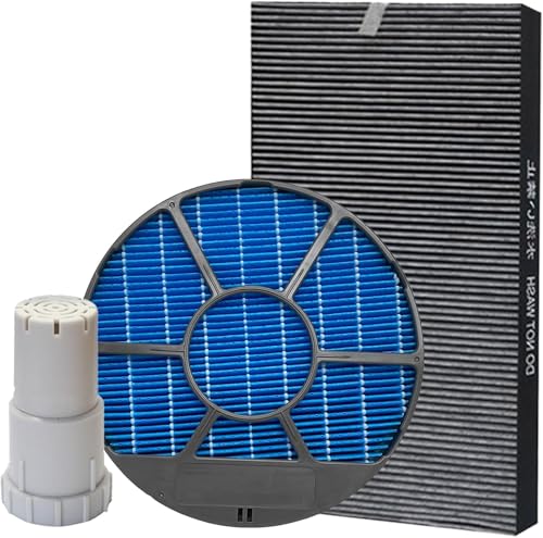 加湿フィルター FZ-Y80MF(枠付き) / 集じん脱臭一体型 D40SF / イオンカートリッジ AG01K1 3点セット シャープと取付互換性のある加湿 空気清浄機用交換 枠付き(2801380018 2802140115)